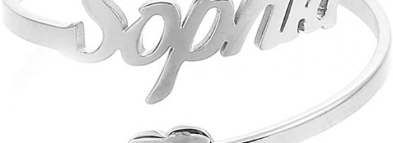 Miglior anello fascia con nome