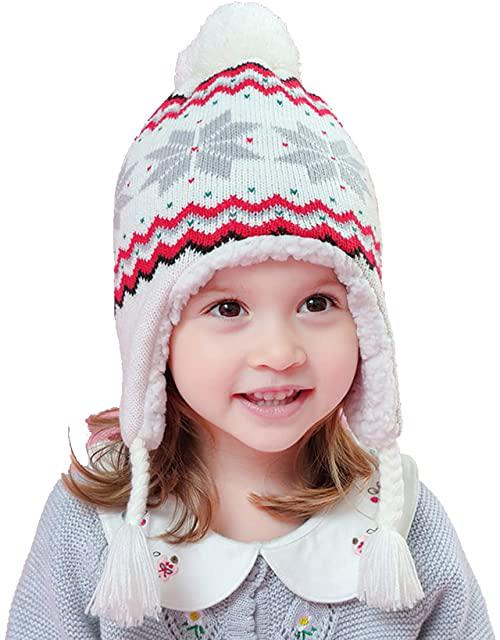 Miglior cappello bambina con 2 pon pon