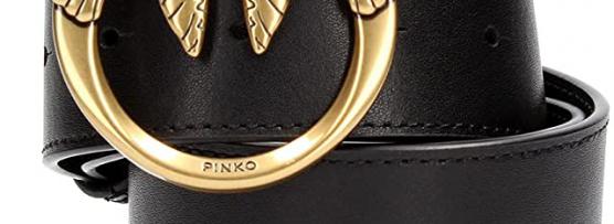 Miglior cintura pinko nera e argento