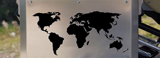 Miglior adesivi valigie bmw gs 1200 adventure