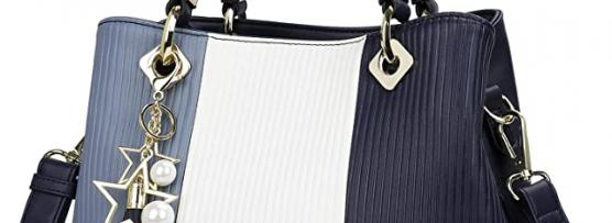 Miglior borsa blu e bianca