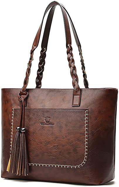 Miglior borsa nera manici marroni