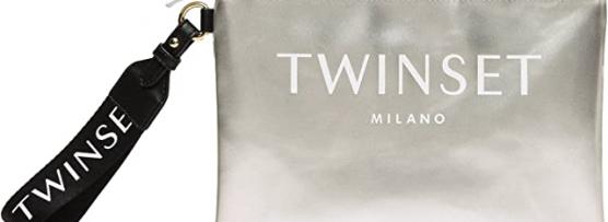 Miglior borsa twin set argento