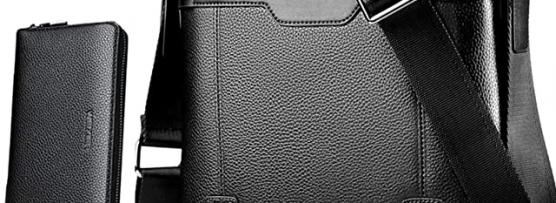 Miglior borsello uomo pelle nero