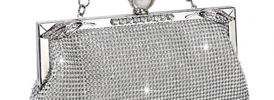Miglior pochette argento con strass