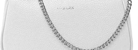 Miglior pochette bianca con borchie