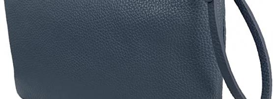 Miglior pochette blu scuro pelle