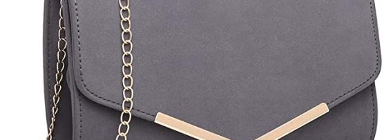 Miglior pochette grigia scamosciata