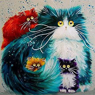Miglior quadri con gatti colorati