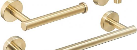 Miglior set accessori bagno oro
