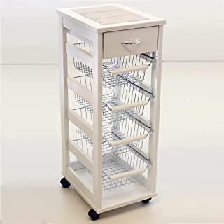 Miglior carrello portafrutta bianco