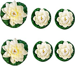 Miglior centrotavola con candele e fiori finti