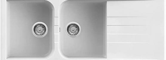 Miglior lavello cucina ceramica 2 vasche e gocciolatoio