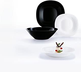 Miglior servizio piatti bianco e nero